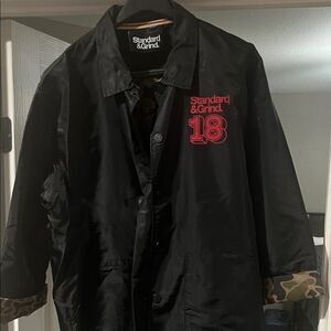 Standard &Grid Black Jacket